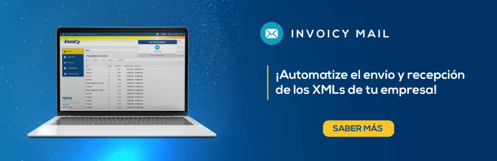 configuración de una cuenta gmail en InvoiCy